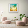 Large fine art print in frame (not included)