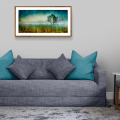 Medium panoramic fine art print in frame (not included)